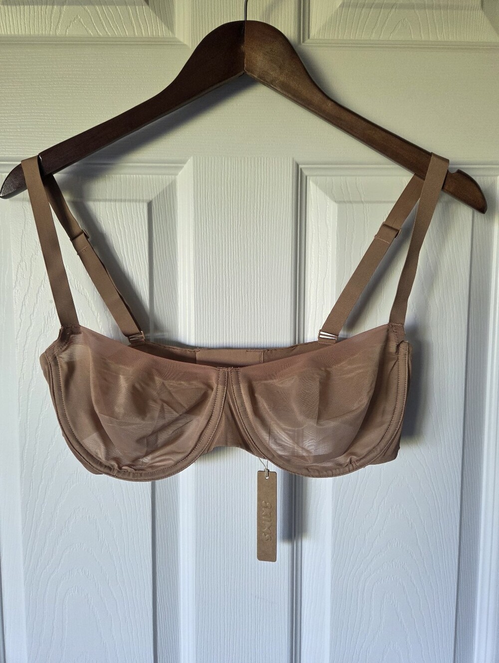Skims No Show Unlined Balconette Bra 36D